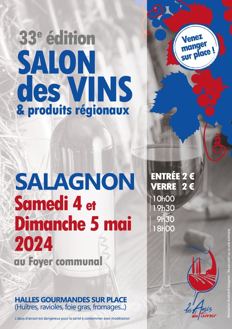 33e édition du  salon des vins et produits régionaux de Salagnon 2024